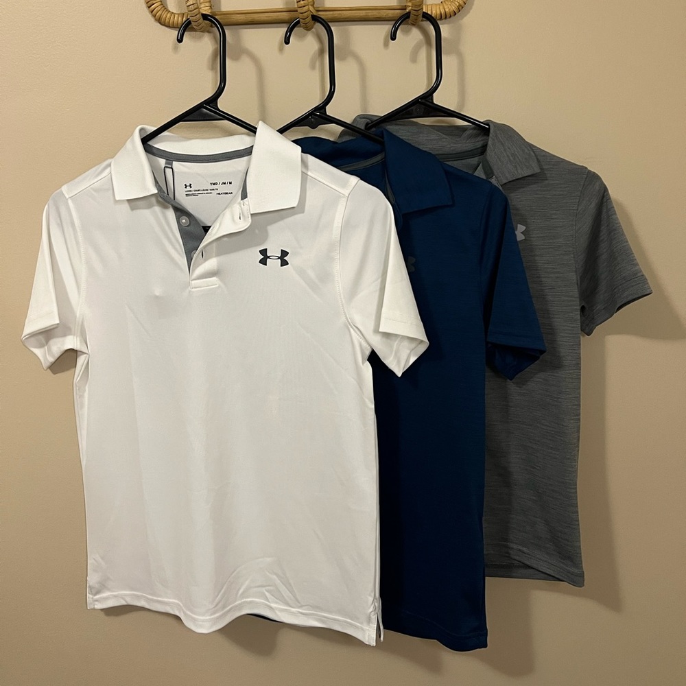 Boys under armour shirts